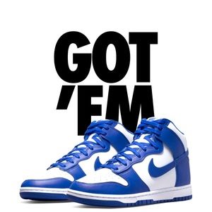 Nike Dunk High, Game Royal (GS) Size 6